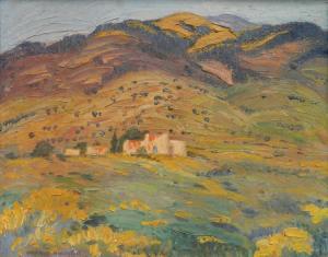 MENDENHALL Mary Gray 1888-1969,Landscape,Rachel Davis US 2017-03-25