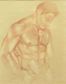 MENDEZ Jose Luis 1969,Male Nude Study,Kodner Galleries US 2013-05-29