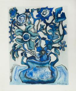 MENDIOLEA 1944,Bouquet de Fleur,1985,Artprecium FR 2014-09-18