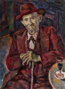 MENDJISKY Maurice 1889-1951,Portrait of a man by the table,Desa Unicum PL 2024-03-21