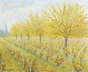 MENDJISKY Serge 1929-2017,LES VIGNES À VIDAUBON,Sotheby's GB 2018-03-01