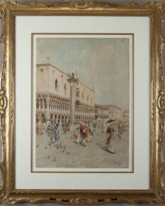 MENEGAZZI Carlo 1800-1800,Carnevale a Venezia,Casa d'Aste Santa Giulia IT 2019-04-06