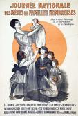 MENERET CH,Journée Nationale des Mères de Famille Nombreuses ,1917,Artprecium FR 2017-10-01