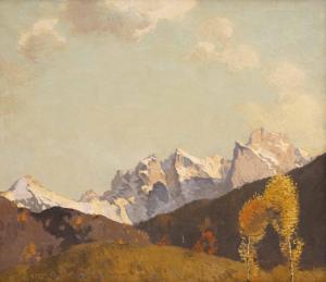 MENG Josef 1887-1974,Herbst am Wilden Kaiser 1949,1949,Palais Dorotheum AT 2024-03-26