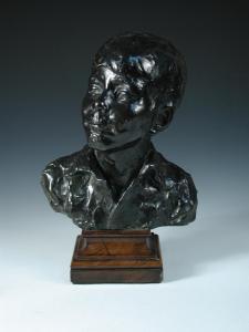 MENGARINI Fausta Vittoria 1893-1952,Bust of a boy,Cheffins GB 2016-10-06