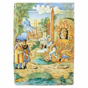 MENGARONI Ferruccio 1875-1925,Italian Renaissance Style Maiolica Plaque,William Doyle US 2016-05-18
