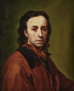 MENGS ANNA MARIA 1751-1792,Self-portrait of the artist Anton Raphael Mengs,Neumeister DE 2019-12-04