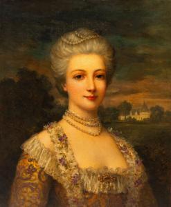 MENGS Anton Rafael 1728-1779,PORTRAIT OF A LADY,Amelia Jeffers US 2024-03-07