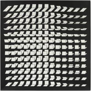MENGYÁN ANDRÁS 1945,Logic of Forms (Permutation of Three Unit Forms in,1973,Sotheby's GB 2022-04-07