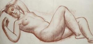 MENINSKY Bernard 1891-1950,Reclining female nude,Bonhams GB 2011-09-07