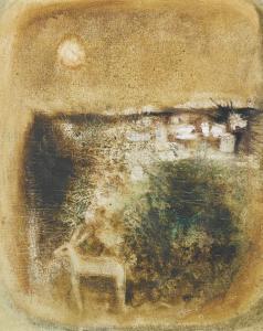 MENON Anjolie Ela 1940,UNTITLED,1970,Sotheby's GB 2014-10-07