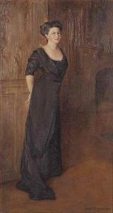 MENZIES Beryl 1880-1963,Élégante, Madame Mercier,1910,Piasa FR 2010-06-18
