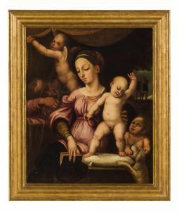 MENZOCCHI FRANCESCO 1502-1574,Sacra Famiglia,Wannenes Art Auctions IT 2018-11-29