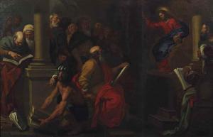MERANO Giovan Battista 1632-1698,Christ Among the Doctors,Christie's GB 2017-03-29
