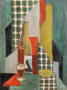 MERCAN Hulusi 1913-1988,“Still life”,Alif Art TR 2013-05-26