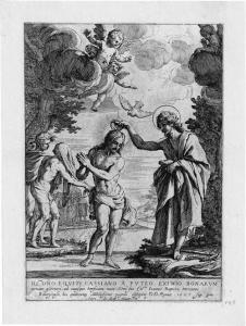 MERCATI Giovanni Battista 1591-1645,Die Taufe Christi,1627,Galerie Bassenge DE 2019-05-29