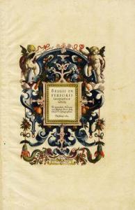 MERCATOR Gerardus, G. Kremer 1512-1594,Cinque frontespizi in coloritura,Gonnelli IT 2022-09-08