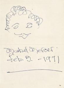 MERCER Mabel 1900-1984,Self-portrait,1971,Bloomsbury New York US 2009-09-24