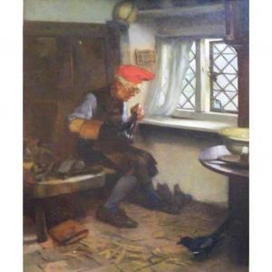 MERCHANT Henry 1800-1900,The Cobbler,1905,William Doyle US 2011-06-08