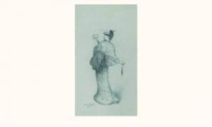 MERCIER Louise 1800-1900,l'élégante,1885,Kohn FR 2004-12-03