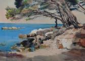 MERCIER Ruth 1880-1913,Rocks near Cannes,Bellmans Fine Art Auctioneers GB 2018-06-19