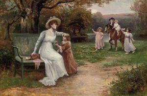 MEREDITH Sydney 1870-1903,The riding lesson,Christie's GB 2010-11-17