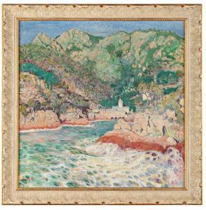 MERELLO Rubaldo 1872-1922,San Fruttuoso dal mare,Wannenes Art Auctions IT 2023-11-29
