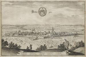 MERIAN Kaspar 1627-1686,Ansicht von Göttingen,1654,Schloss DE 2022-09-10