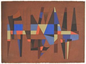 MERIDA Carlos 1891-1984,abstract composition,Dallas Auction US 2009-03-18