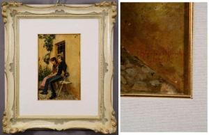 MERIGHI ARMANDO 1800,Armando Merighi-soldato al corpo di guardie,19th century,Dams Casa d'Aste 2019-03-13