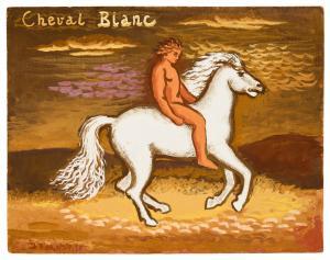 MERINOFF Dimitry 1896-1971,Cheval Blanc,1930,Rosebery's GB 2025-03-25