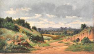 MERITE C 1800-1900,An Open French Landscape,John Nicholson GB 2013-05-22