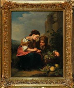 Merkel Carl,Die kleine Obsthändlerin (Kopie nach B.E. Murillo),1867,Allgauer DE 2018-01-11