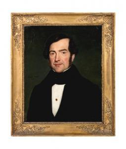 MERLE robert 1858,Portrait of a Man,1840,Hindman US 2019-07-17