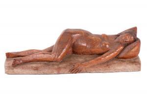 MERLIER Pierre 1931-2017,reclining nude,2015,Dawson's Auctioneers GB 2023-12-15