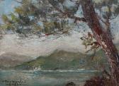 MERLO Metello 1886-1964,Paesaggio sul lago,1933,Meeting Art IT 2013-01-05