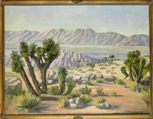 MERRIAM James Arthur 1880-1951,depicting a desert landscape,Chait US 2018-08-19