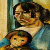 MERRILD Knut 1894-1954,Mother and Child,1922,Bruun Rasmussen DK 2009-06-24