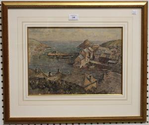 MERRITT Henry Samuel 1908-1948,Polperro, Cornwall,20th century,Tooveys Auction GB 2020-03-18