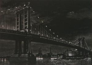 MERSHIMIER Frederick,Manhattan Bridge,1958,Rachel Davis US 2017-03-25