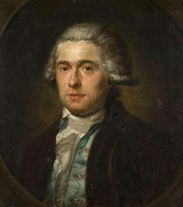 MERTENS Jan Frans Josephus,Portrait d'homme dans un ovale feint,1790,Artcurial | Briest - Poulain - F. Tajan 2013-02-06