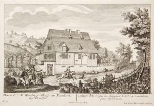 MERZ Johann Georg 1694-1762,Herrn C.C.P. Weinbergs-Haus,18th century,Schmidt Kunstauktionen Dresden 2012-03-12