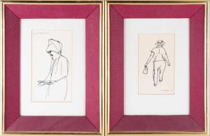 MESCHES Arnold 1923-2016,depicting human figures,Dawson's Auctioneers GB 2020-03-21