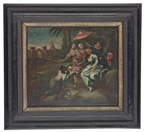MESQUIDA Guillermo 1675-1747,The Finding of Moses,Christie's GB 2009-10-28
