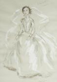 MESSELL Oliver 1904-1978,A WEDDING DRESS,Mellors & Kirk GB 2018-09-19