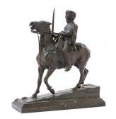 MESSONNIER Ernest 1815-1891,Depicting a soldier on horseback with sword,Hindman US 2016-01-26