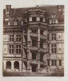 MESTRAL AUGUSTE 1812-1884,Escalier du château de Blois,1851,Neret-Minet FR 2014-10-29