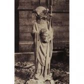 MESTRAL AUGUSTE 1812-1884,Sculpture of St. Denis, Notre Dame, P,1853,Phillips, De Pury & Luxembourg 2017-10-03