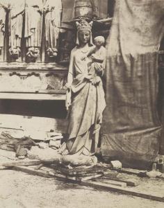 MESTRAL AUGUSTE 1812-1884,Statue of the Virgin,1853,Christie's GB 2012-05-16