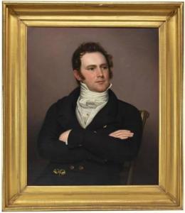 METCALF Eliab 1785-1834,Portrait of John Ogdene & Company in NJ,1821,Nye & Company US 2022-09-07